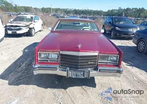 1984 Cadillac Eldorado из США, поврежденный, VIN 1G6AL5789EE608519